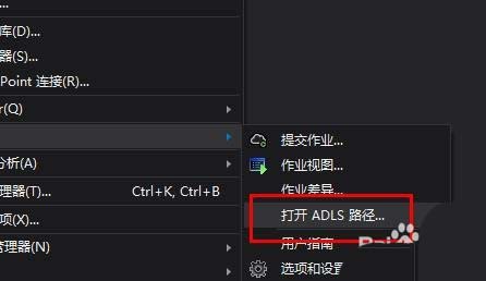VS2017怎么使用ADLS路径?