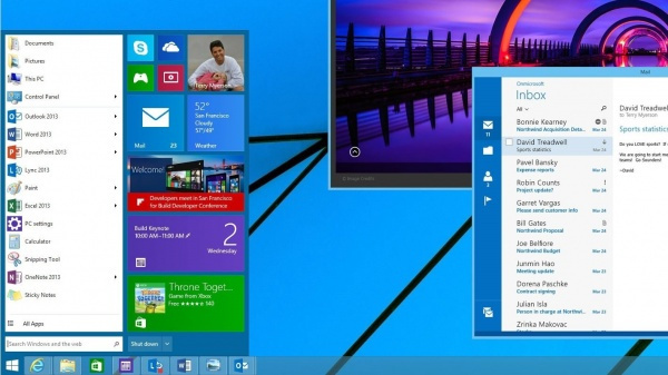 Windows 9新图曝光！ 开始菜单回归Win9