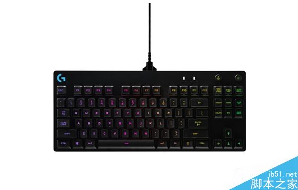 罗技发布G Pro电竞机械键盘:890元/1600万色RGB LED