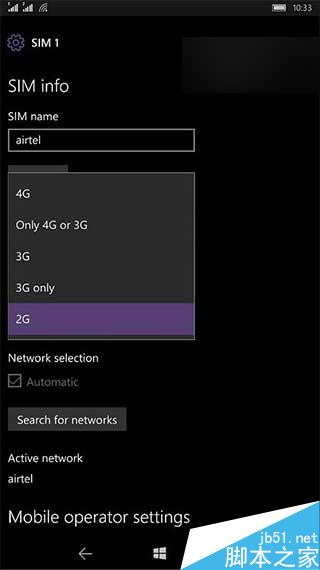 Win10移动版红石14322新技能:仅使用3G或4G网络
