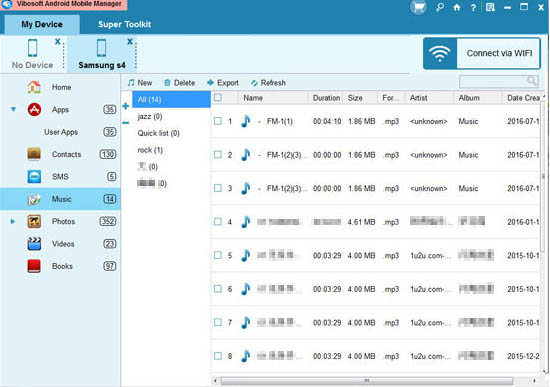 Android设备管理软件 Vibosoft Android Mobile Manager 使用方法