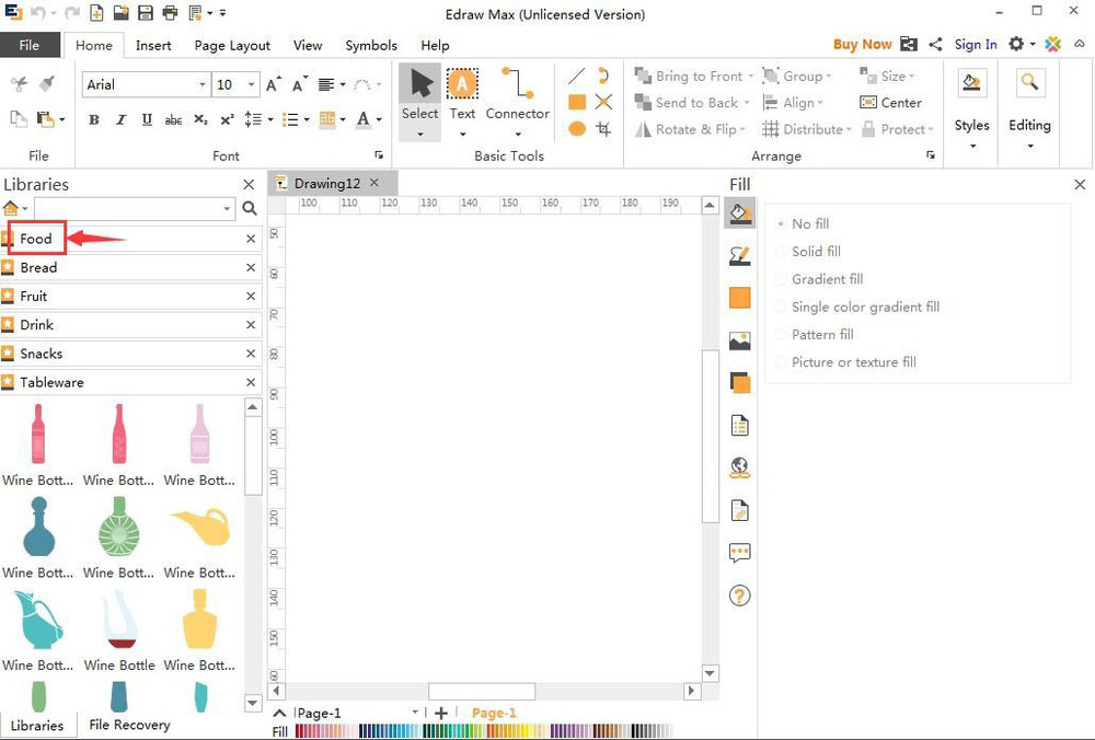 Edraw Max亿图图示怎么绘制美味的Pizza图?