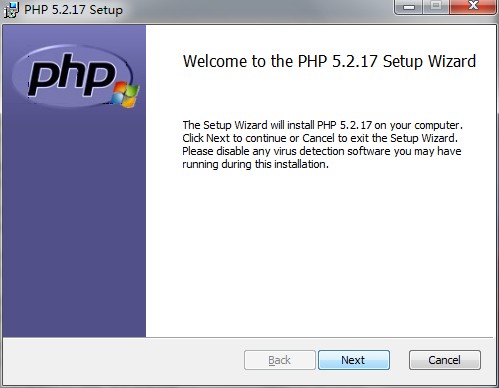 Windows 7 环境下安装PHP 5.2.17的图文教程