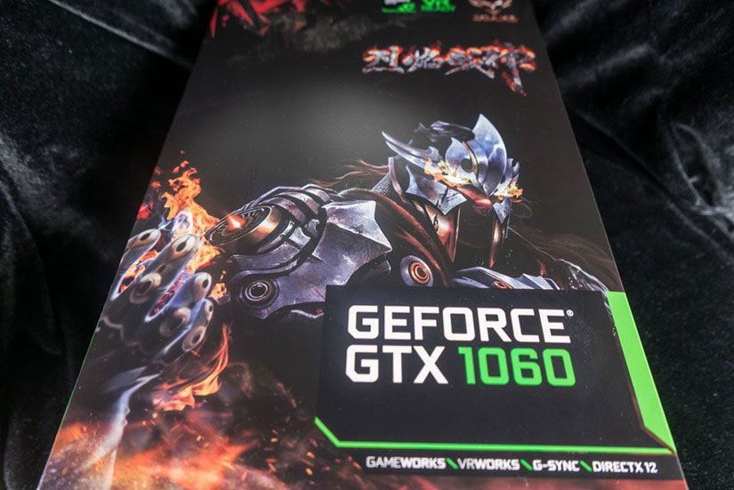 高规格甜点卡 七彩虹iGame GTX1060开箱图赏
