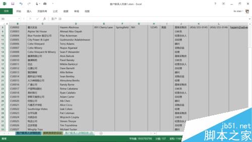 Excel列标题栏的显示内容怎么显示?