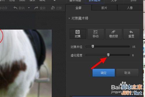 如何给图片中人物面部进行模糊虚化处理?