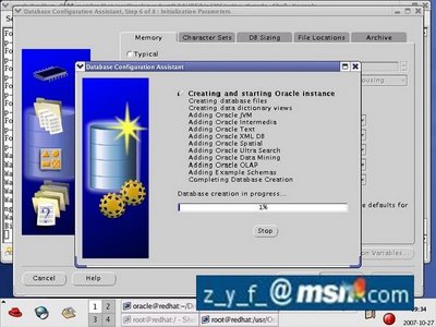 Linux oracle 9i图文安装教程六 完结篇