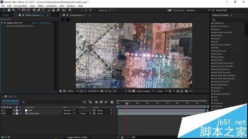 ae调色预设怎么用? AE中使用预设简化调色流程的方法