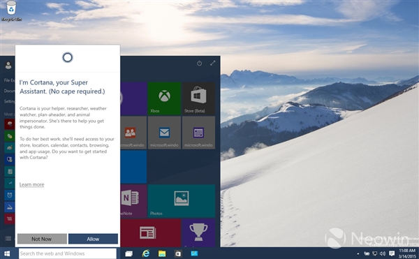 win10 Build 10036最新泄露版海量图赏: 强化半透明效果