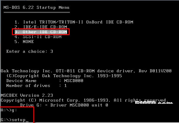 VMware 虚拟机 安装 DOS6.22（二）系统安装篇