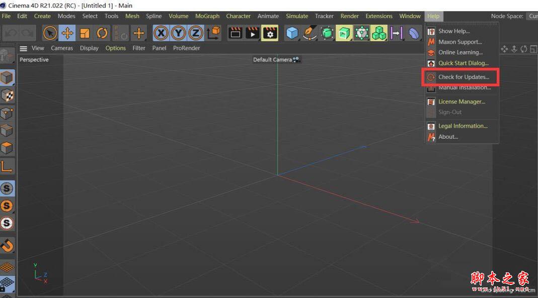 Cinema 4D R21(C4D R21)中英文授权激活安装教程+中文设置方法