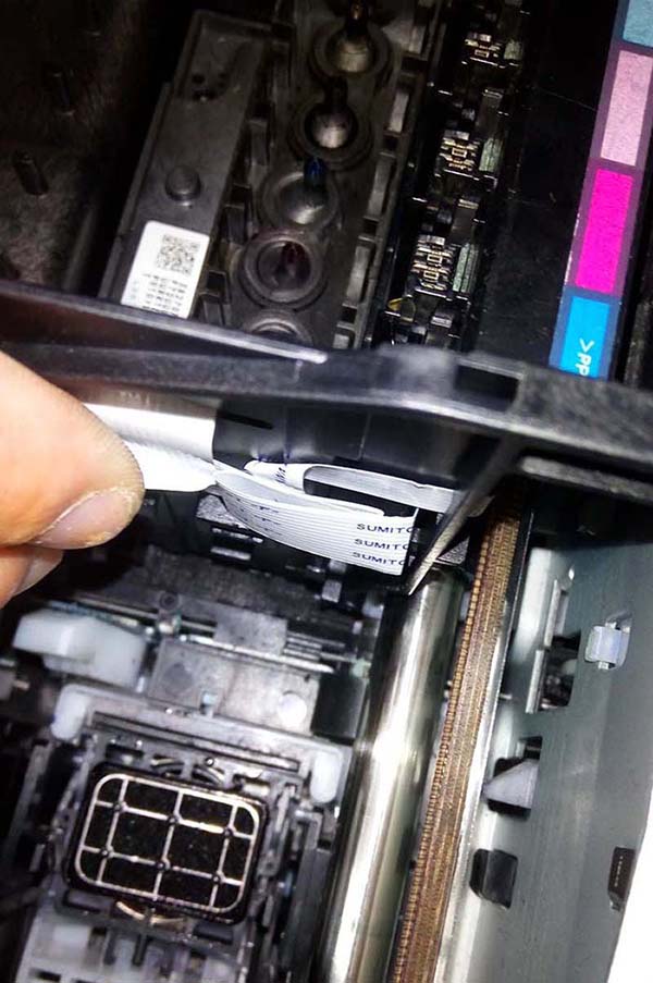 EPSON爱普生R330打印机怎么更换喷头?