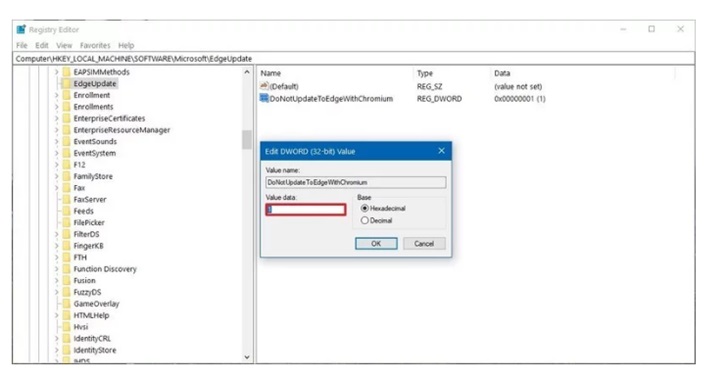 怎么阻止Win10上自动安装Microsoft Edge Chromium?