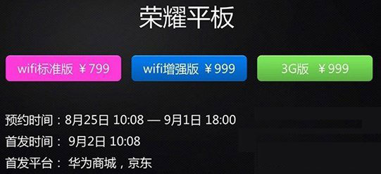 荣耀平板wifi标准版和wifi增强版哪个好？华为荣耀平板wifi标准版和wifi增强版的区别