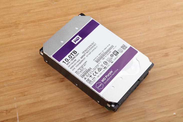 低功耗高功效 安保新助手 西部数据10TB监控紫盘详细图文评测