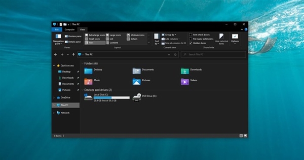 Win10 21H2全新文件管理器上手体验