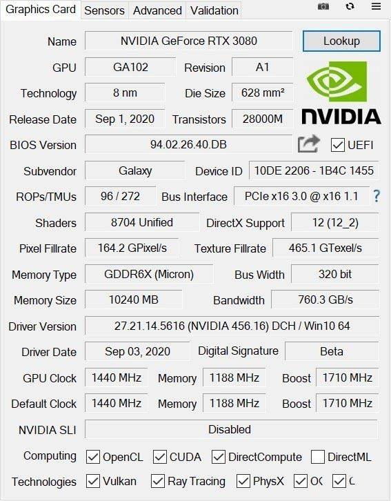 影驰RTX 3080黑将显卡怎么样 影驰RTX 3080黑将显卡全面评测