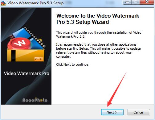 视频加水印软件Video Watermark Pro安装及激活图文教程(附补丁下载)
