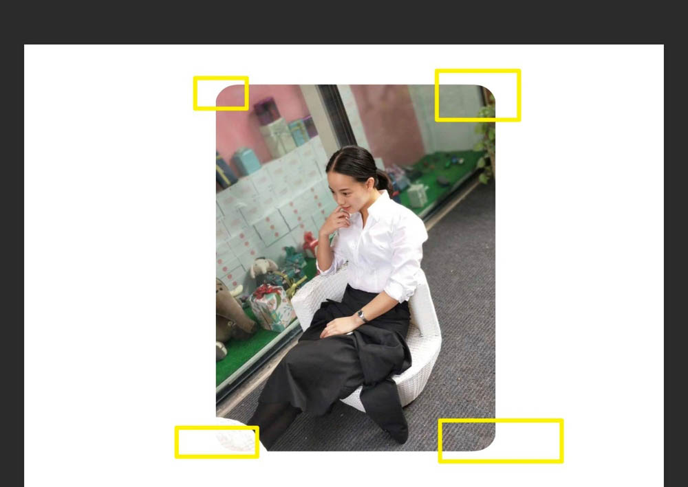 keynote讲演图片怎么添加圆角效果?