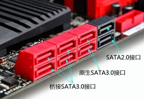 sata2和sata3的接口区别评测图文详解