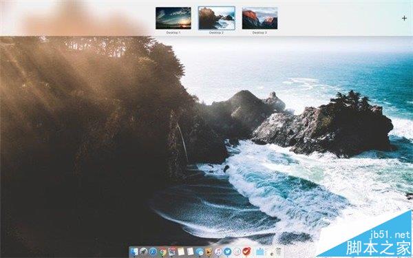 苹果MacOS系统怎么没为不同桌面设置独立壁纸?