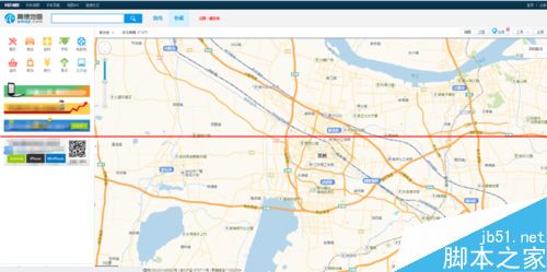 电脑怎么使用高德地图查当地的街景？