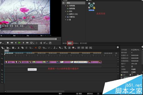 edius 8图片素材大小怎么设置? 把素材图片处理成相同大小的方法