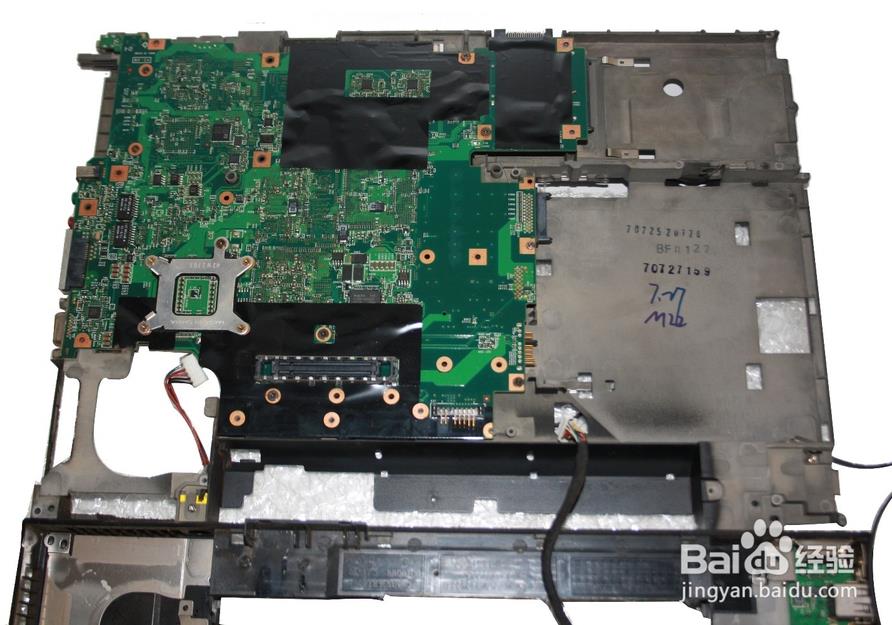 Thinkpad R61笔记本怎么拆机更换主板?