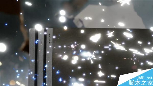 PS4 Pro游戏机炸裂开箱视频:整个包装盒瞬间炸裂
