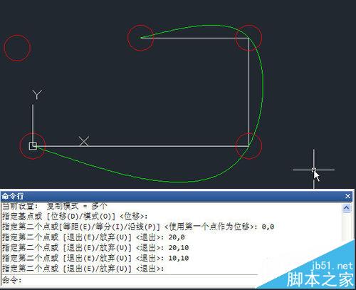 excel中输入的坐标怎么在CAD中画图?