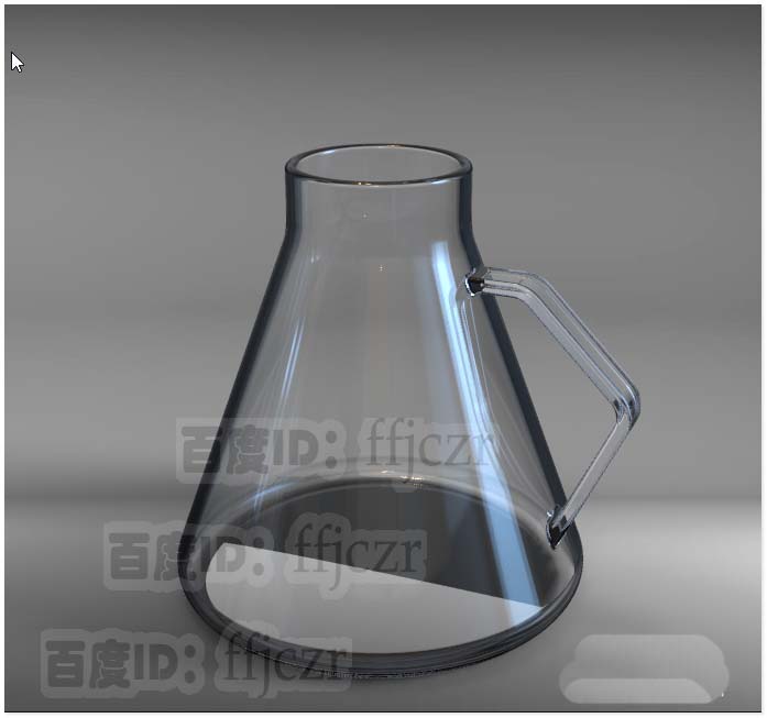 UG12.0怎么建模广口锥形玻璃瓶模型?