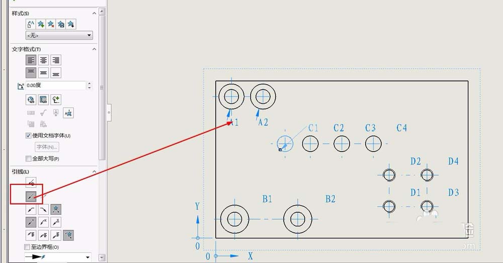 solidworks怎么使用孔表工具?