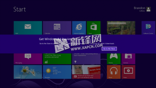 win8.1预览版升级教程(通过windows Store更新安装win8.1)