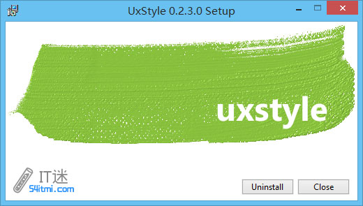 UxStyle破解系统主题使用方法