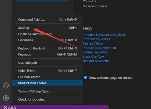 Visual Studio Code忽略修剪空白怎么实现?