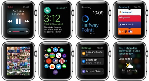 苹果智能手表Apple Watch所有表盘风格及款式应用图赏