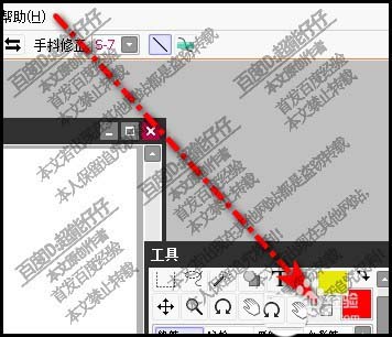 sai画布中心怎么画圆环?
