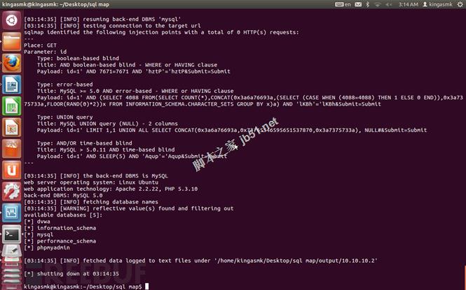 SQL注入之SQLmap入门 (注入检测工具)