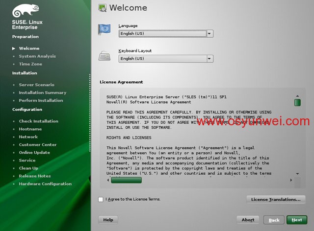 SUSE Linux Enterprise Server 11 SP1 安装教程图文详解