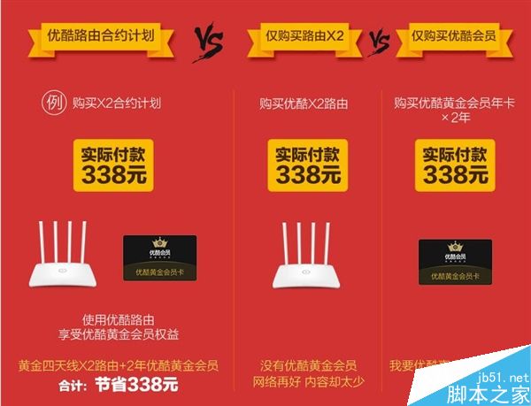 能赚钱的优酷路由器X2开卖:送25月优酷会员