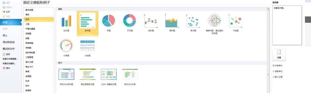 Edraw Max Pro怎么制作条形图表?