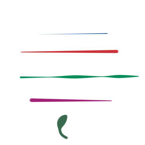 sai的笔怎么调整线条粗细? sai画出粗细不一线条的技巧