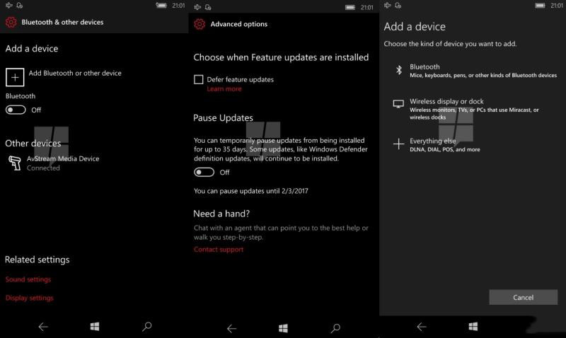 Win10 Mobile新功能盘点：网页支付/新设置/查看3D等