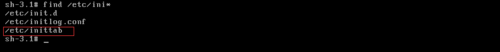Linux下修复inittab文件丢失的两种方法