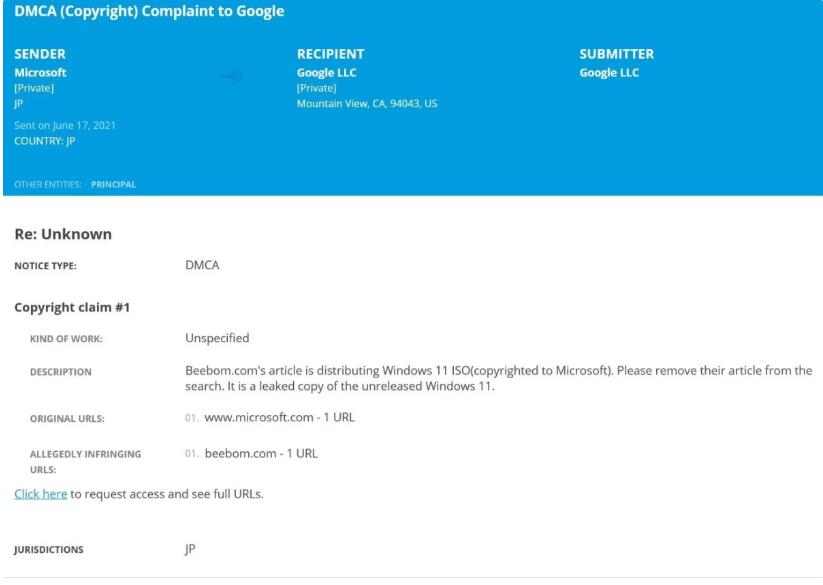 Windows11 ISO镜像提前泄露：微软彻底发飙 追查镜像下载网站