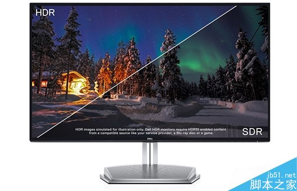 戴尔廉价HDR显示器:支持4K@60Hz信号