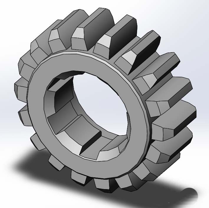 SolidWorks设计库模型怎么创建齿轮?