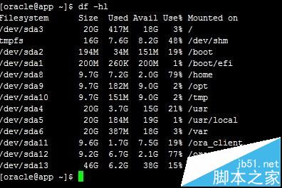 linux/aix怎么用命令查看某个目录下子目录占用空间的大小?
