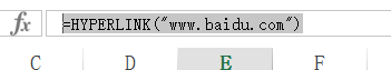 excel表格中怎么使用函数添加超链接?