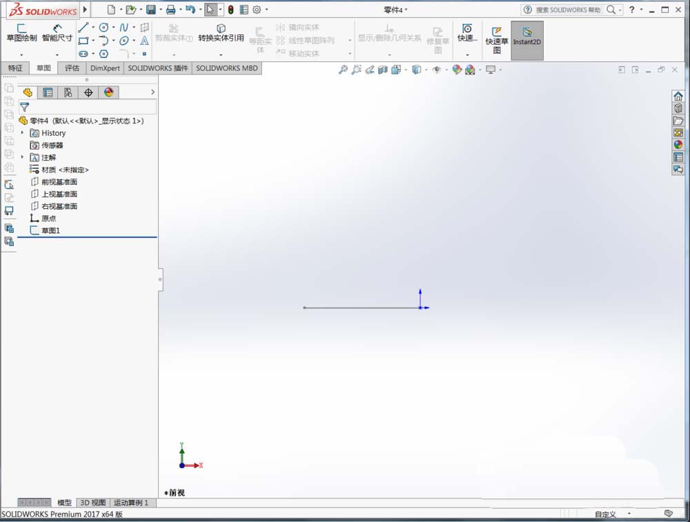 SolidWorks2017怎么创建三维螺旋曲面?